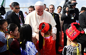 Franciszek rozpoczął wizytę w Mjanmie