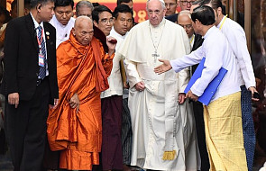 Papież do buddystów: pracujmy wspólnie dla dobra mieszkańców Mjanmy [DOKUMENTACJA]