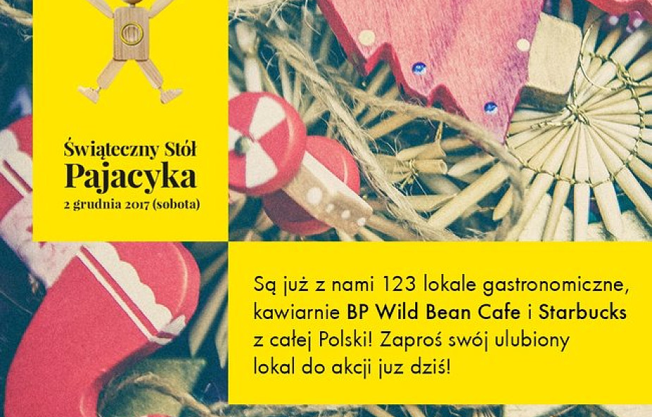 Świąteczny Stół Pajacyka - restauracje z całej Polski pomagają dzieciom