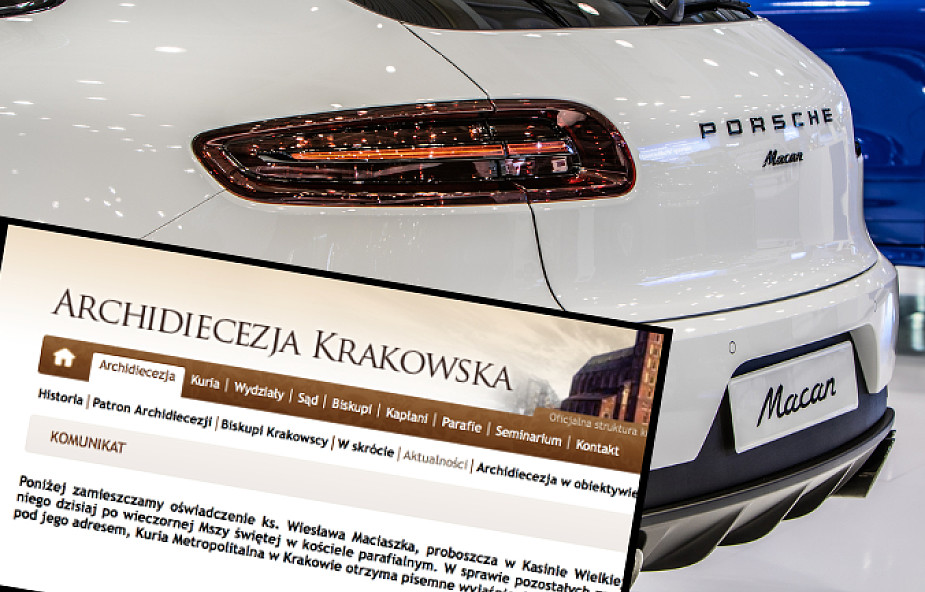 Proboszcz obiecuje sprzedać swoje Porsche i przeprasza parafian