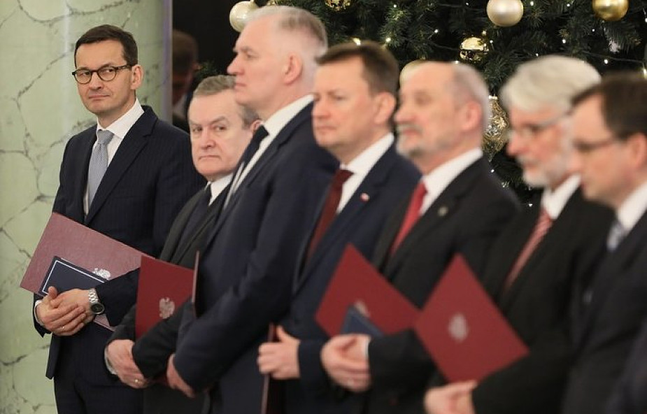 Prezydent powołał rząd Mateusza Morawieckiego; skład gabinetu bez zmian