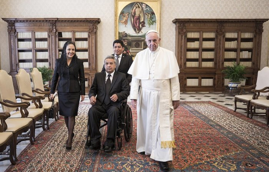 Papież przyjął prezydenta Ekwadoru