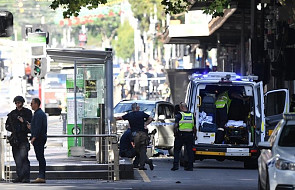 Policja: samochód wjechał w tłum w centum Melbourne; do 19 poszkodowanych