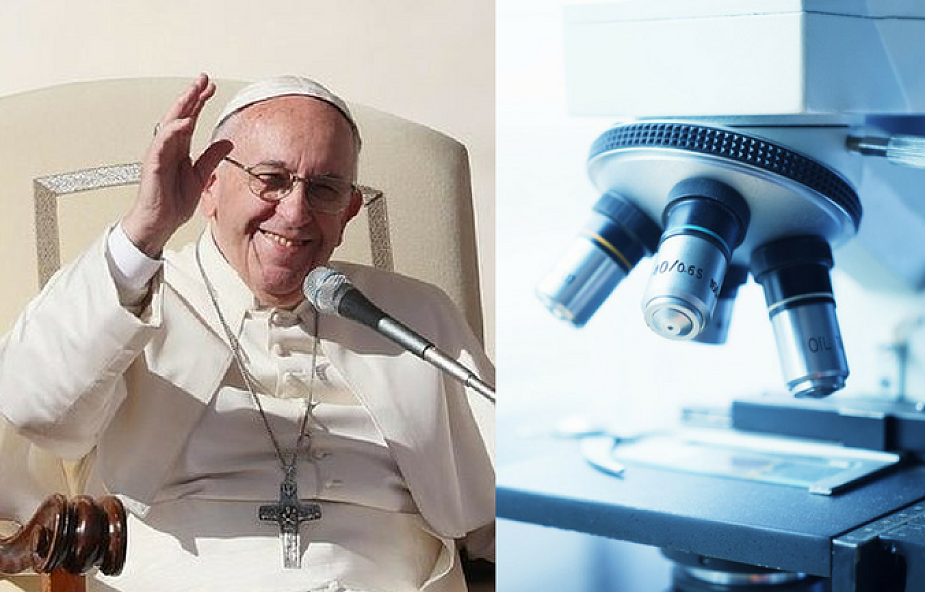 Papież Franciszek dostanie wyjątkowy prezent. Widać go tylko pod mikroskopem