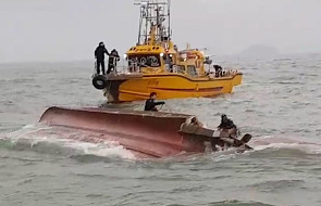 Korea Południowa: co najmniej 13 ofiar kolizji kurta rybackiego z tankowcem