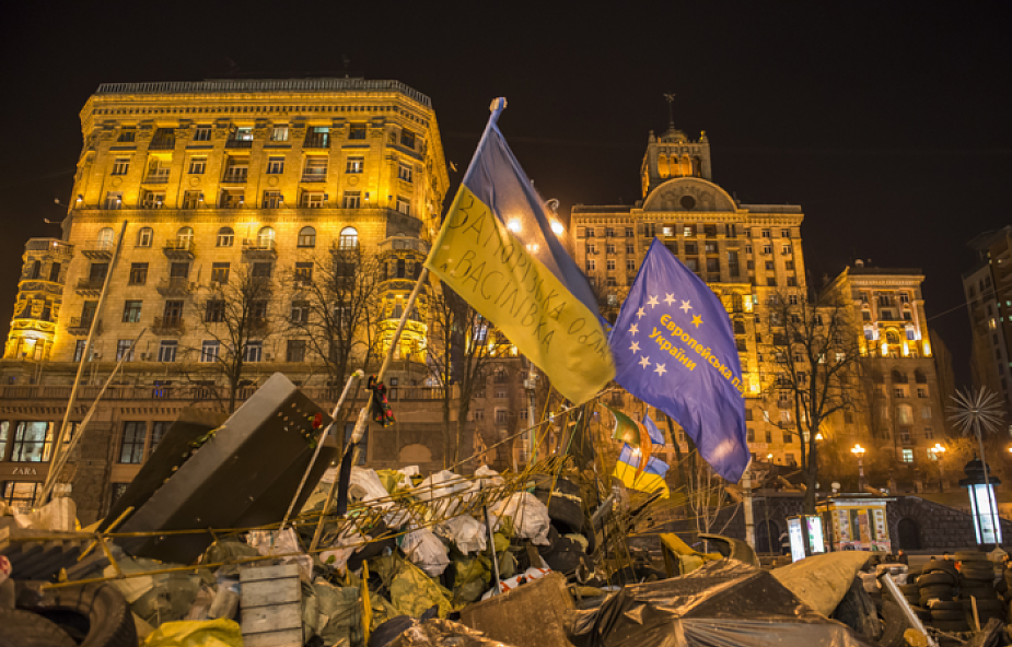 Ukraina: przepychanki nacjonalistów z policją 