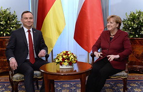 Prezydent spotkał się z Angelą Merkel