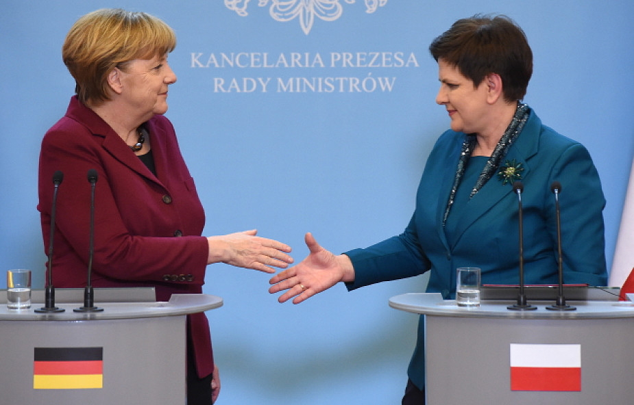 Zakończyło się spotkanie Szydło-Merkel w Warszawie