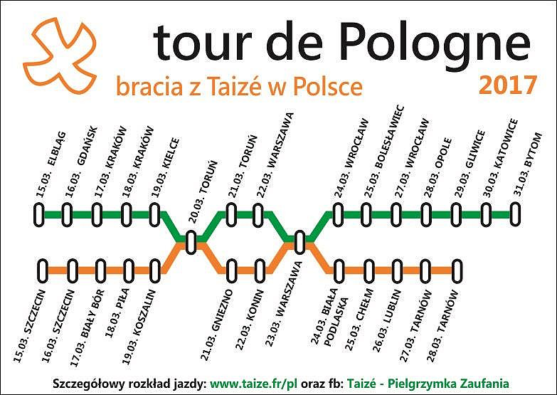 Bracia z Taizé zaczynają Tour de Pologne. Poznaj szczegóły - zdjęcie w treści artykułu