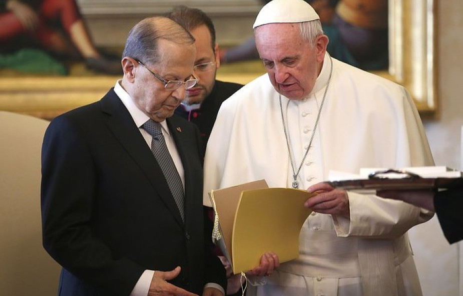 Papież przyjął prezydenta Libanu