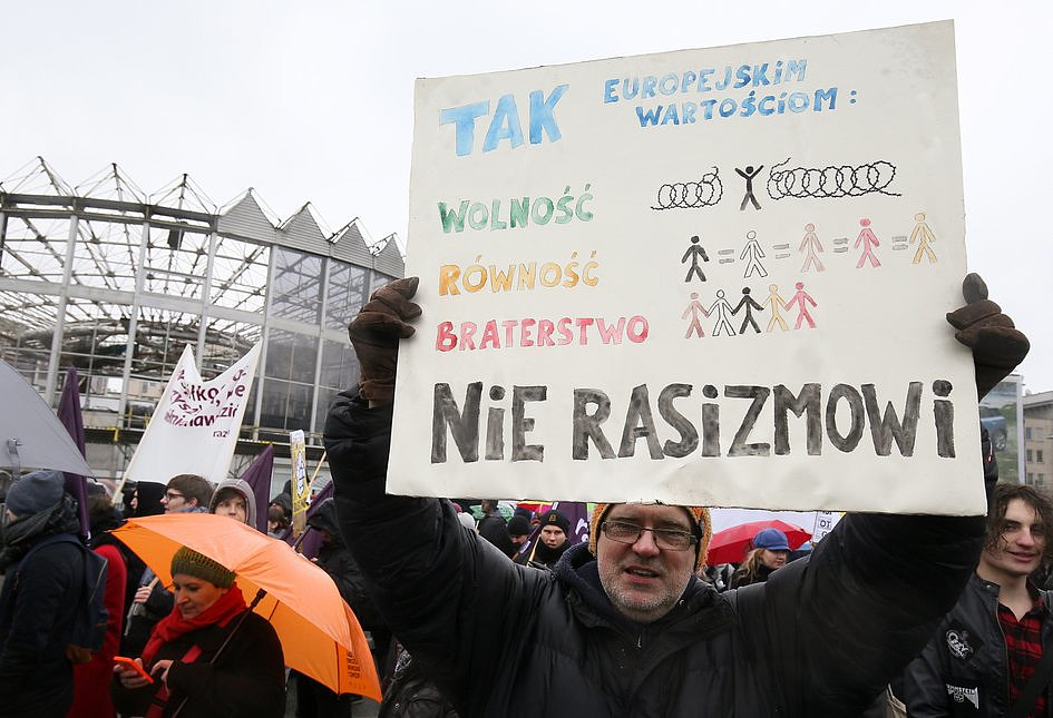 W polskich miastach protesty przeciw rasizmowi - zdjęcie w treści artykułu nr 1