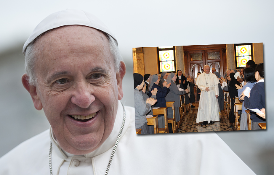 Zakonnice z Rzymu czekały na księdza, przyszedł do nich papież