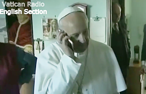 Niezwykły telefon papieża Franciszka [WIDEO]