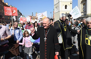 "Tak dla Życia" - w Warszawie przeszedł XII Marsz Świętości Życia