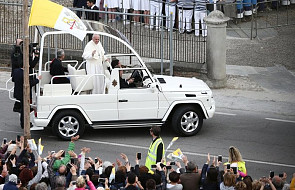Wizyta papieża Franciszka w miasteczku Mirandoli