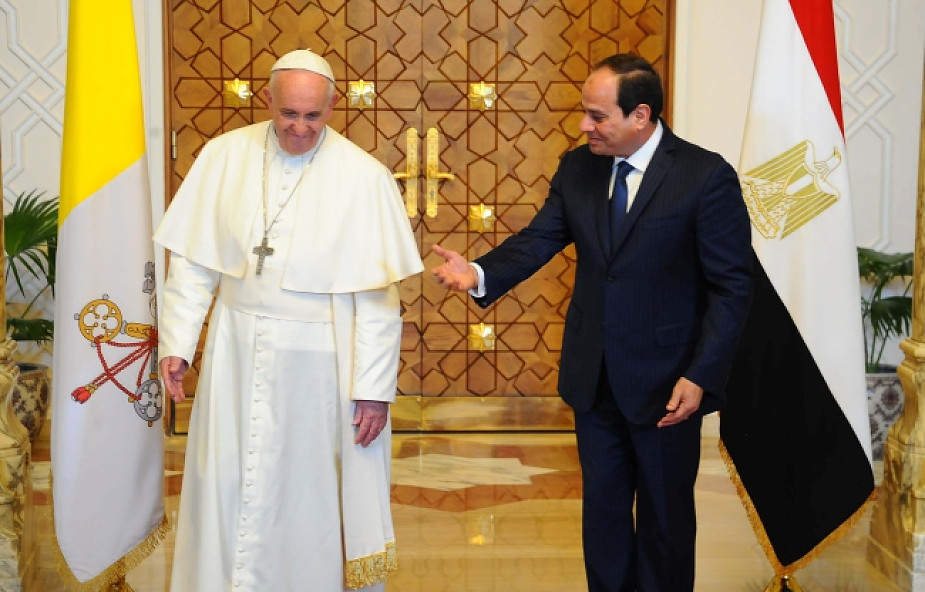 Franciszek spotkał się z prezydentem Egiptu