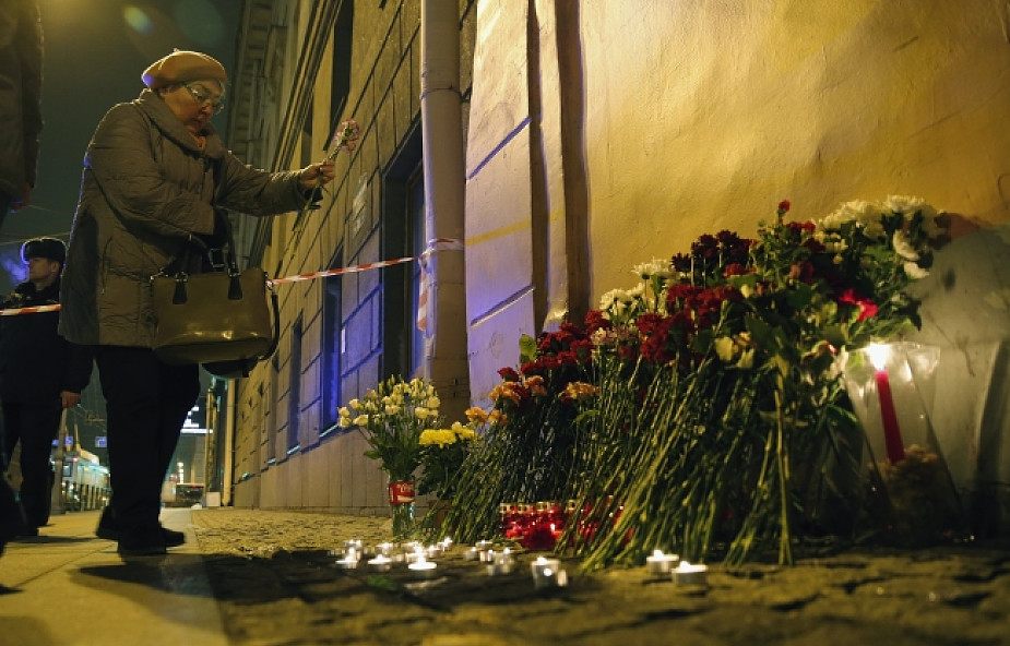 W Petersburgu żałoba po zamachu w metrze
