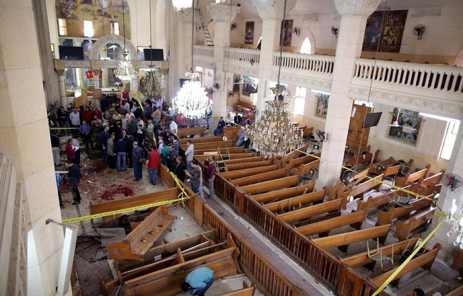 Egipt: 21 osób zginęło w eksplozji w kościele