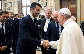 Papież Franciszek przyjął piłkarzy Lazio i Juventusu