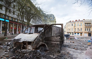 Ukraina: ośmiu cywilów rannych w ostrzale miasta