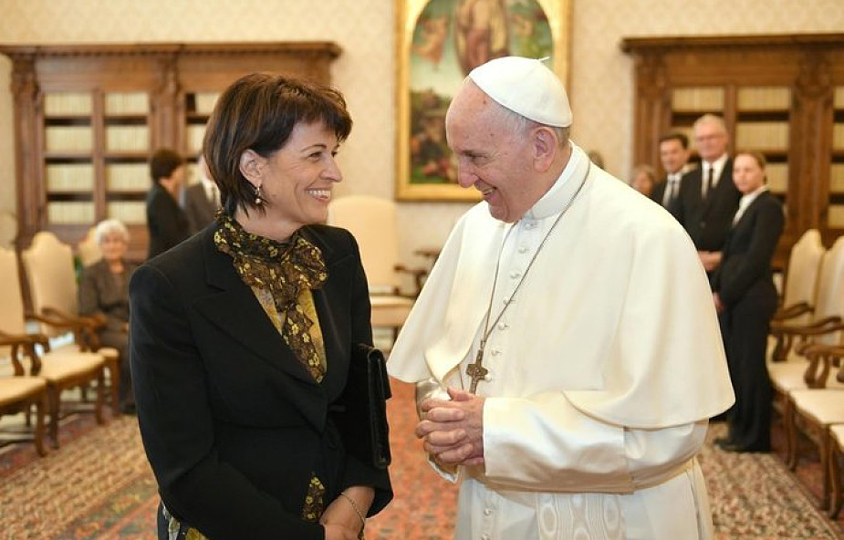 Prezydent Szwajcarii u papieża Franciszka