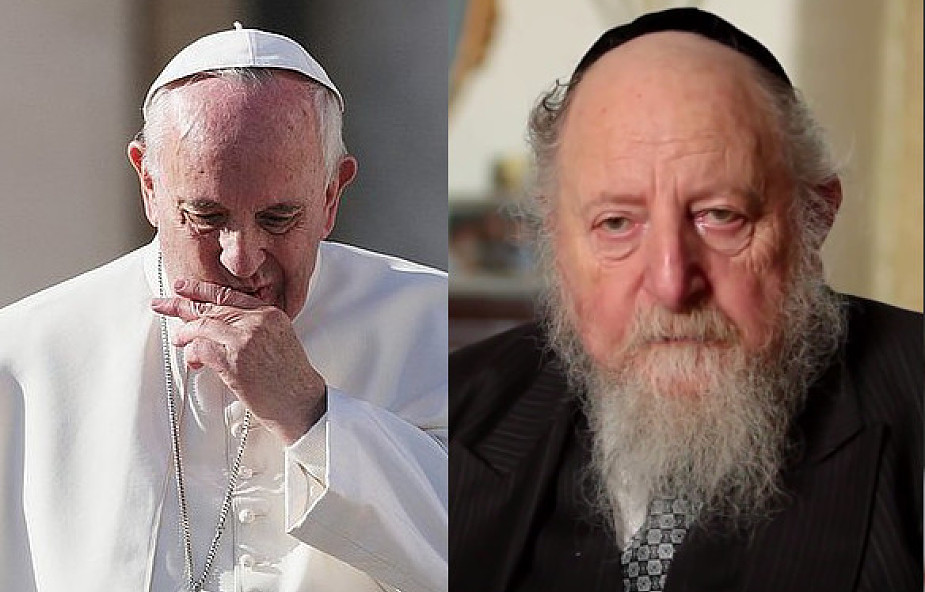 Papież przyjął naczelnego rabina Galicji