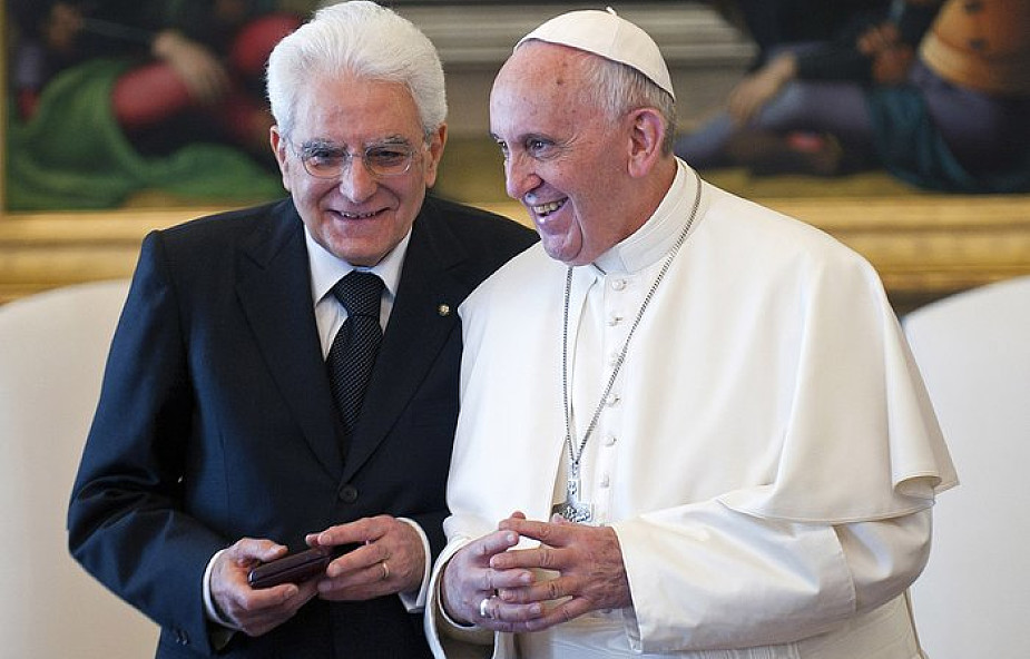 Prezydent Włoch entuzjastą papieża Franciszka