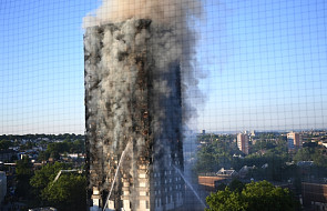 50 rannych w pożarze budynku mieszkalnego w Londynie