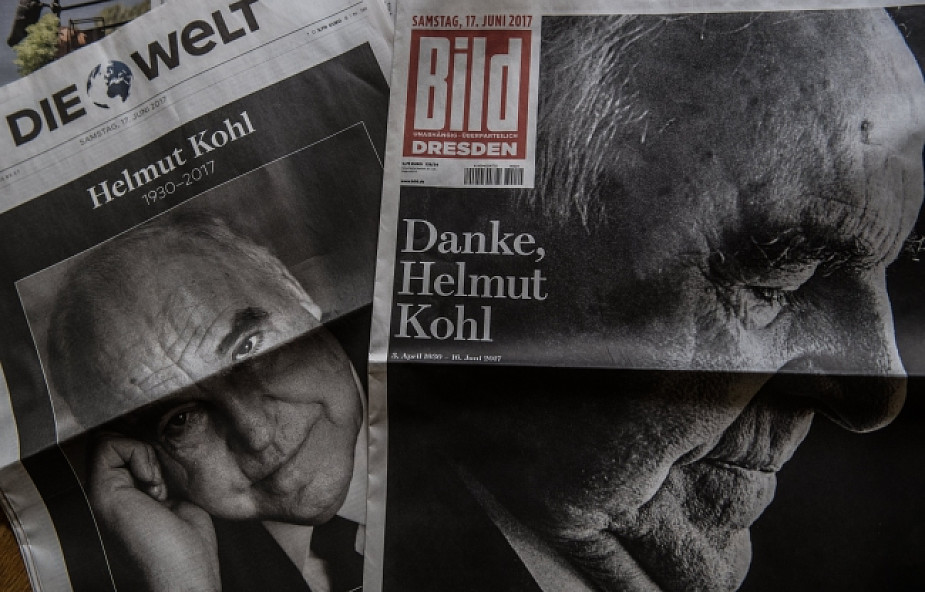 Prasa: Kohl zakotwiczył Niemcy w Europie