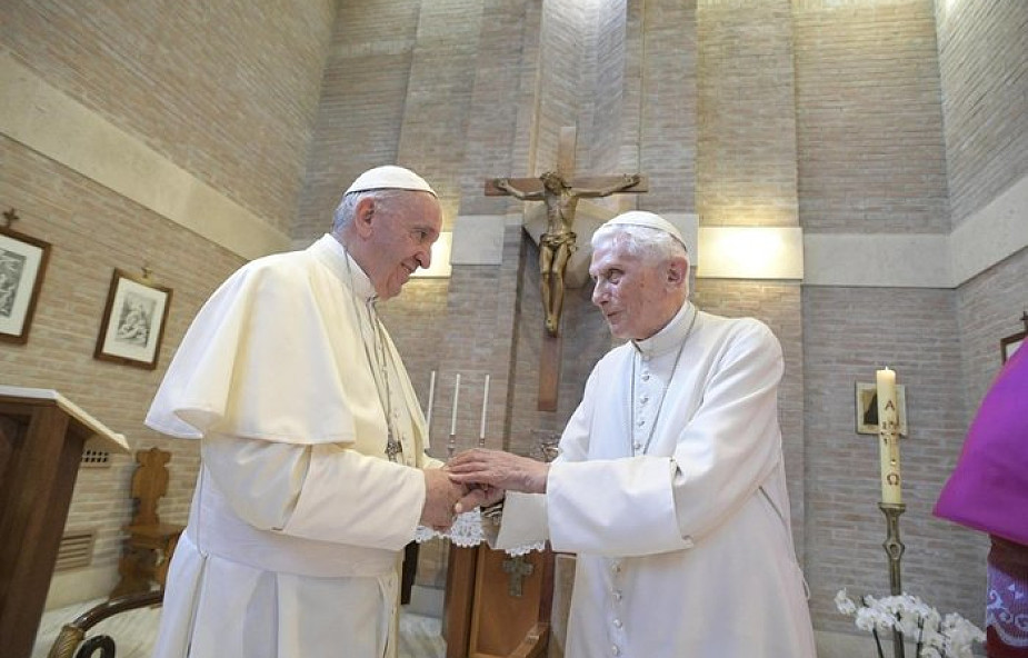 Papież Franciszek odwiedził Benedykta XVI