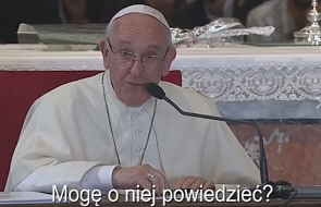 Papież Franciszek droczy się ze znajomą zakonnicą