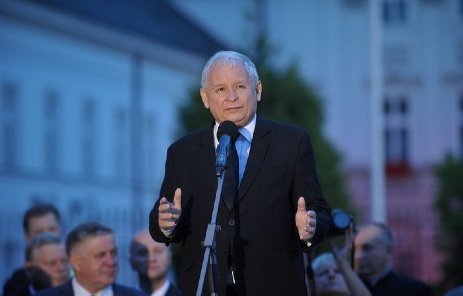 Kaczyński: będziemy kontynuować swój marsz