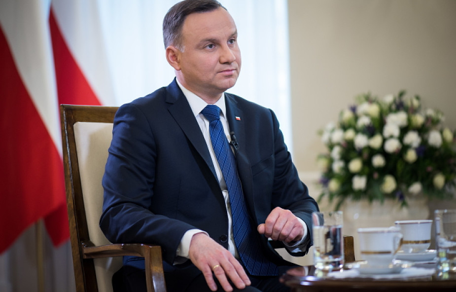 Prezydent: wizyta Trumpa wzmacnia pozycję Polski