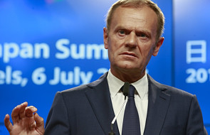 Tusk: Europa długo czekała na poparcie Trumpa