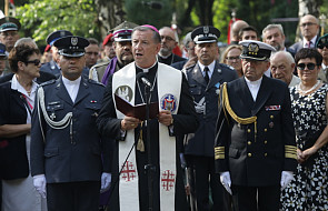 Powązki Wojskowe: modlitwa przy Pomniku Gloria Victis w godzinie "W"