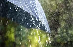 Ostrzeżenie przed intensywnymi opadami deszczu na południu Polski
