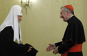Kard. Parolin przekazał patriarsze Cyrylowi pozdrowienia od papieża Franciszka