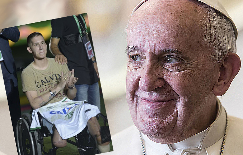 Papież spotkał się z piłkarzami ocalonymi z katastrofy lotniczej