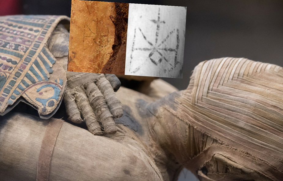 Odnaleziono egipską mumię... z chrześcijańskimi tatuażami