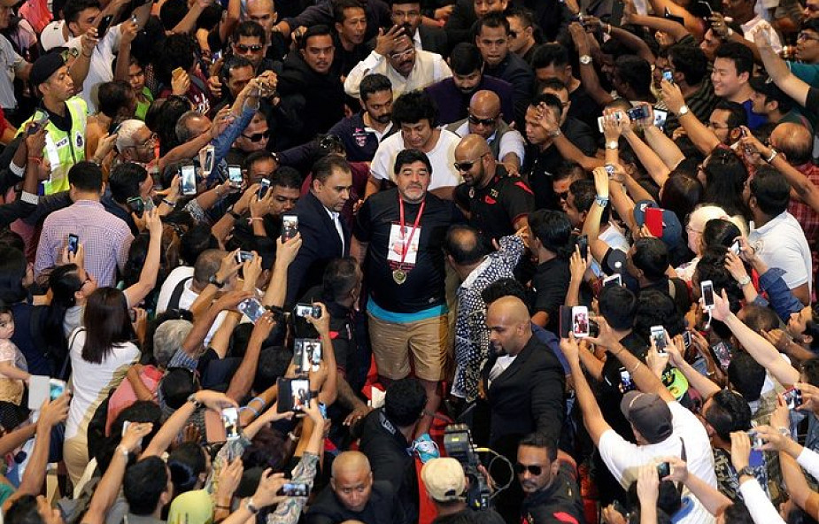 Argentyna: Maradona deklaruje poparcie dla prezydenta Wenezueli
