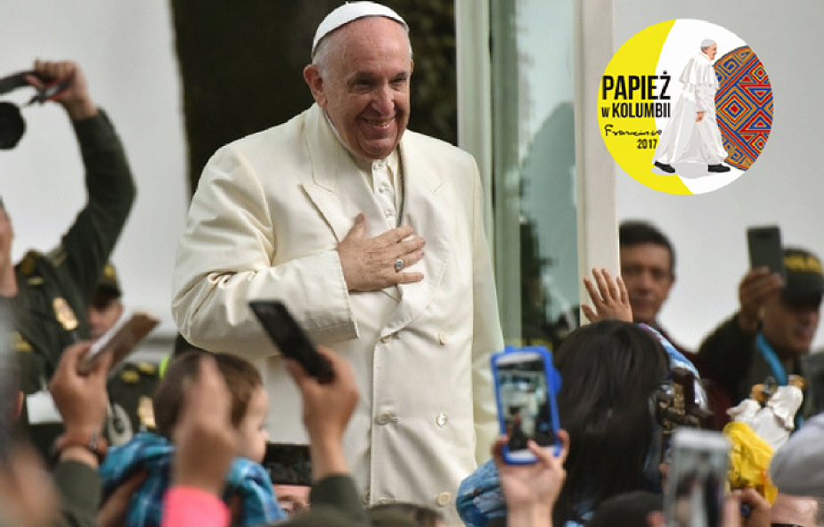 Papież do ofiar przemocy w Kolumbii: "Bóg zawsze przebacza, wystarczy pozwolić Mu działać"