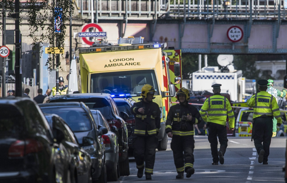 W. Brytania: 19 osób rannych po eksplozji w londyńskim metrze 