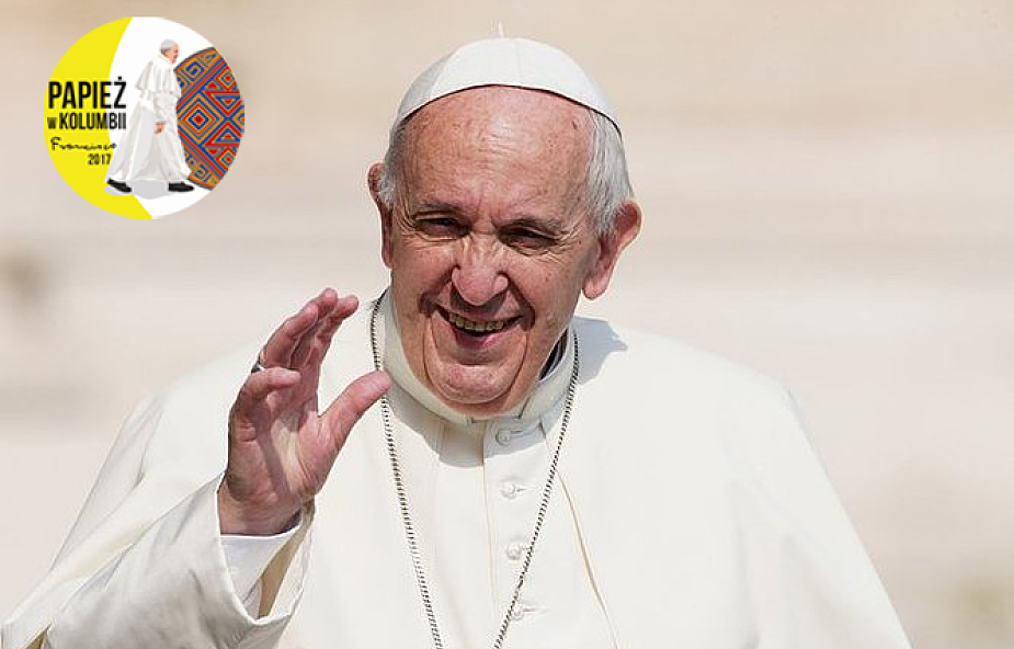Papież wyruszył z pielgrzymką do Kolumbii