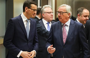 Morawiecki po rozmowie z Junckerem z nadzieją, że przesłanie trafi do KE
