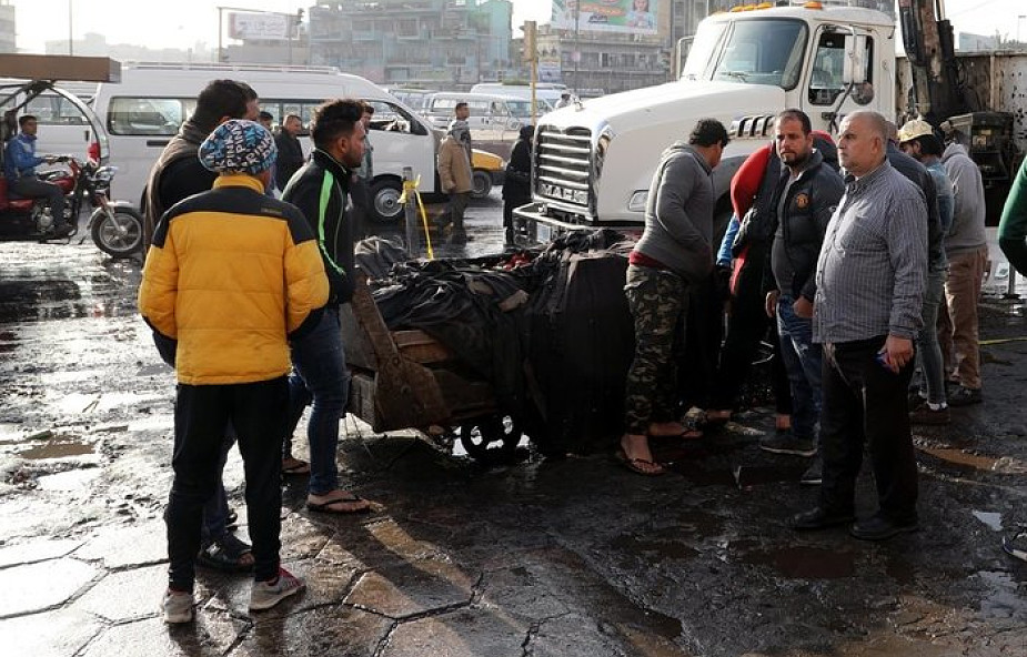 "Dwóch kamikadze wysadziło się w powietrze w centrum Bagdadu" - 38 osób nie żyje