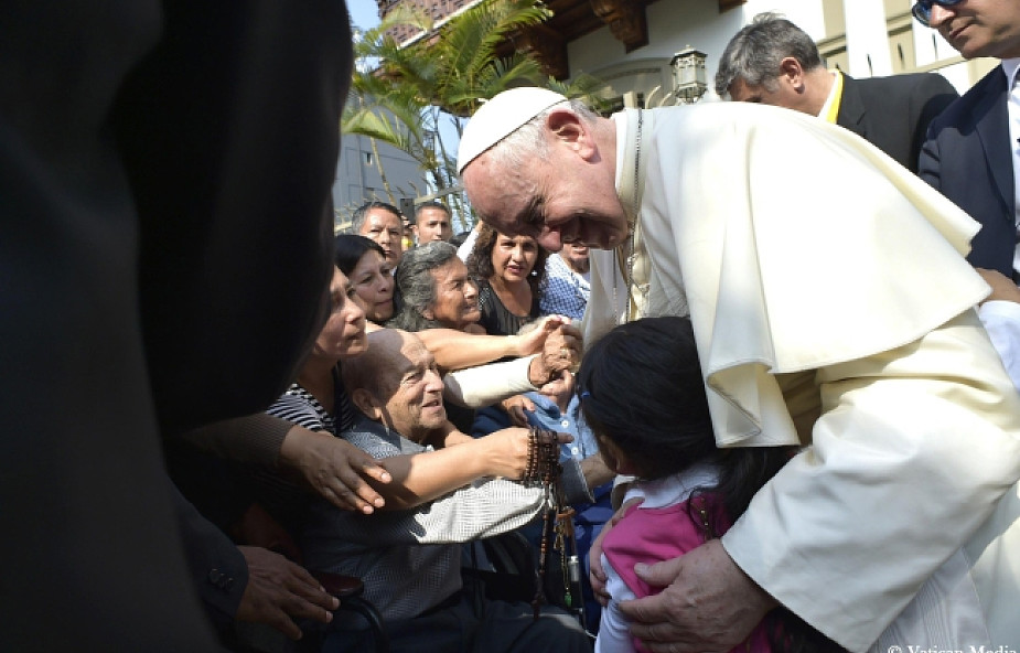 Lima: papież spotkał się z chorymi