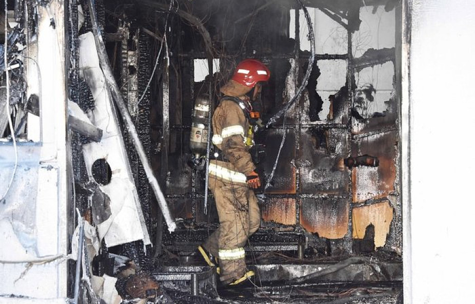 Korea Pd.: już 41 ofiar śmiertelnych pożaru w szpitalu. Dziesiątki rannych