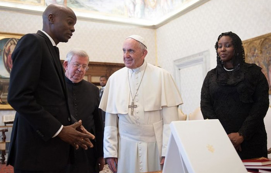 Papież Franciszek przyjął na audiencji prezydenta Haiti Jovenela Moïse