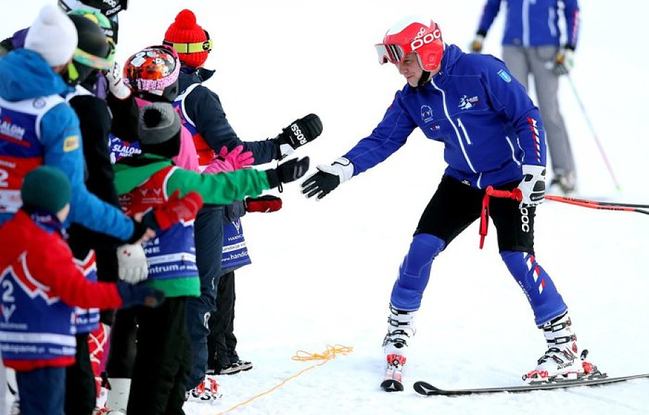 Prezydent Andrzej Duda wziął udział w narciarskich zawodach charytatywnych