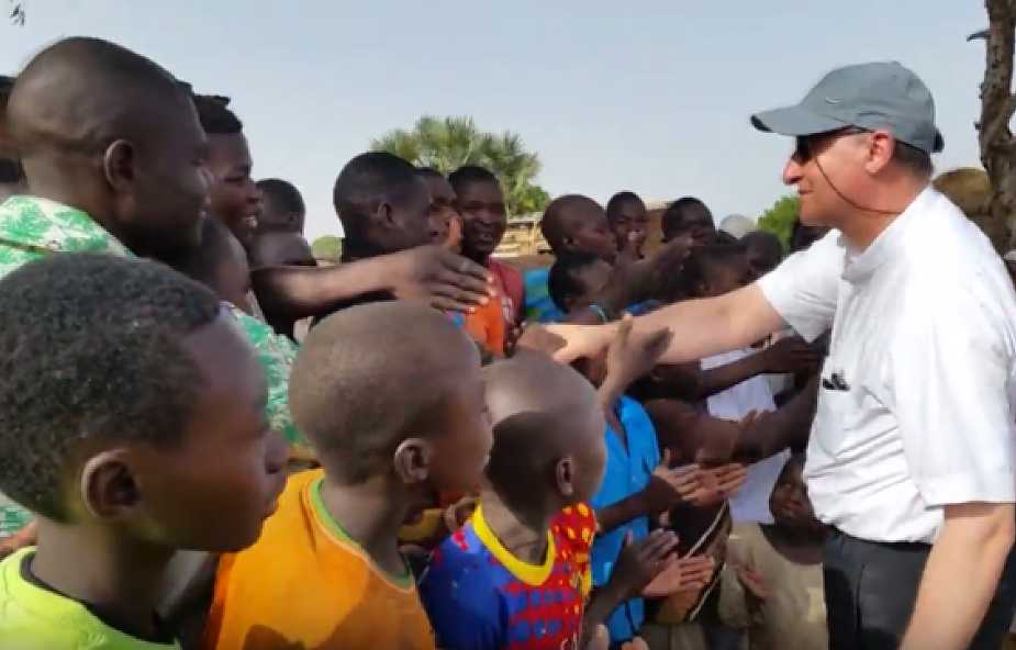 Polski biskup odwiedził dom dzieci ulicy w Republice Środkowoafrykańskiej